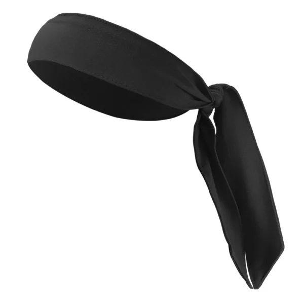 Adjustable Soft Sweat Wicking Tennis Tie Headband Sweatband For Men